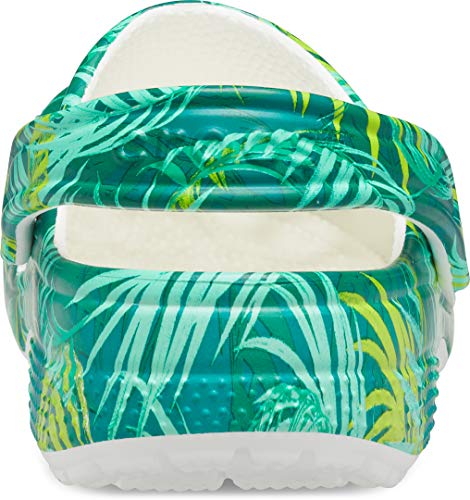 Image of crocs Unisex-Adult Classic Marbled Clog WHI /Oxgn Clogs