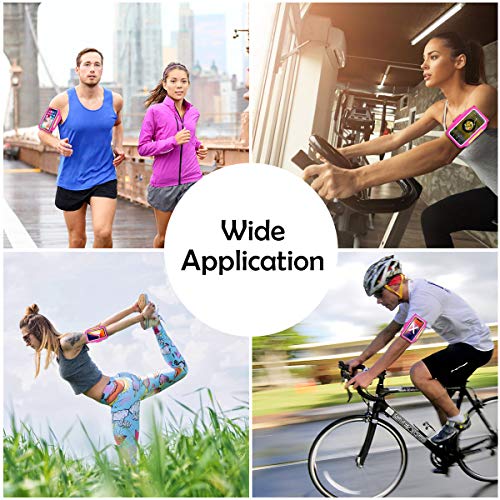 Running Armband with Airpods Bag Cell Phone Armband for iPhone 11/11 Pro/XR/XS/8/7, Water Resistant Sports Phone Holder Case with Touchscreen