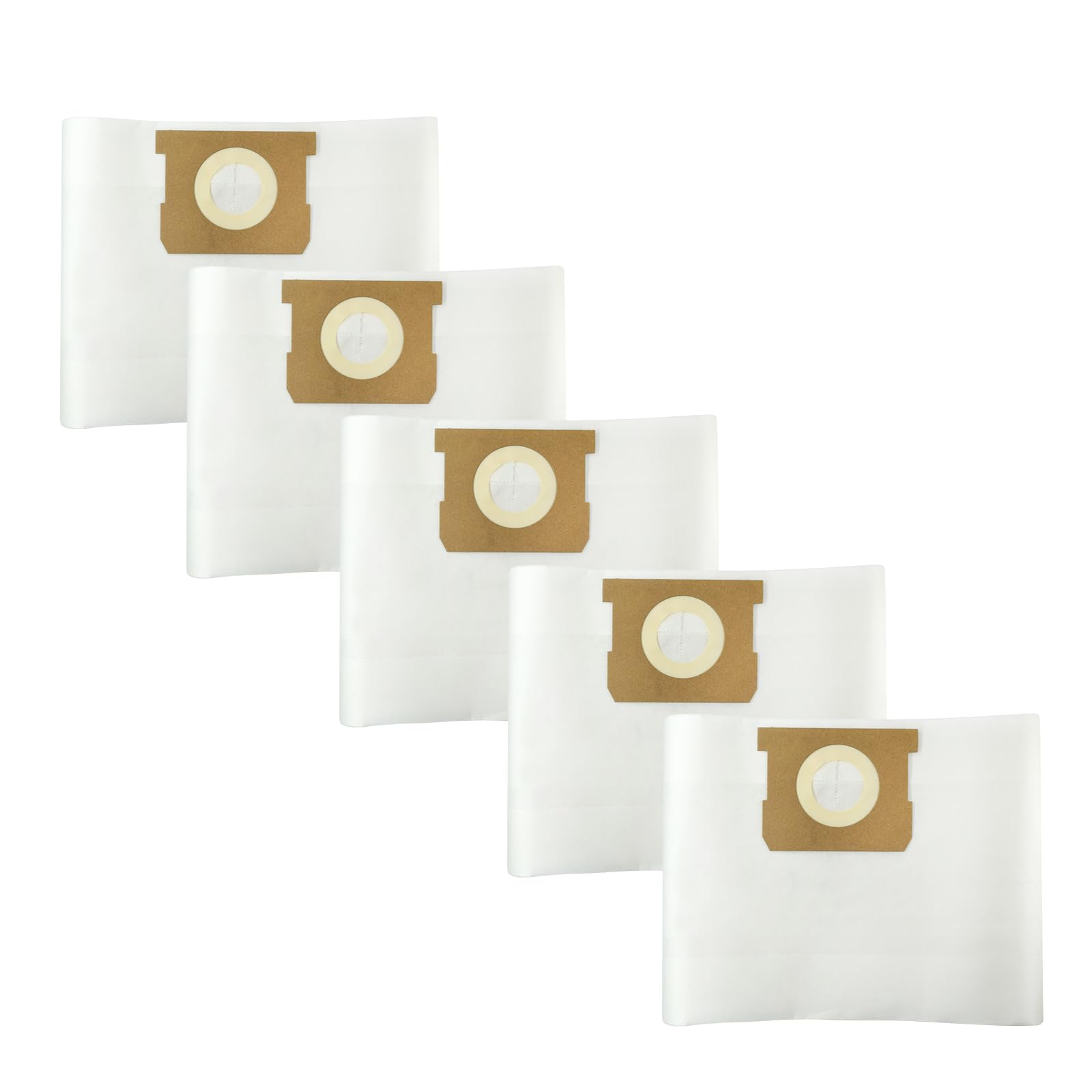 5Pcs Dust Bags for K-archer WD1 MV1 Dry Wet Vacuum Cleaner, Sweeper Filter Bag Dust Collector Bag Replacement