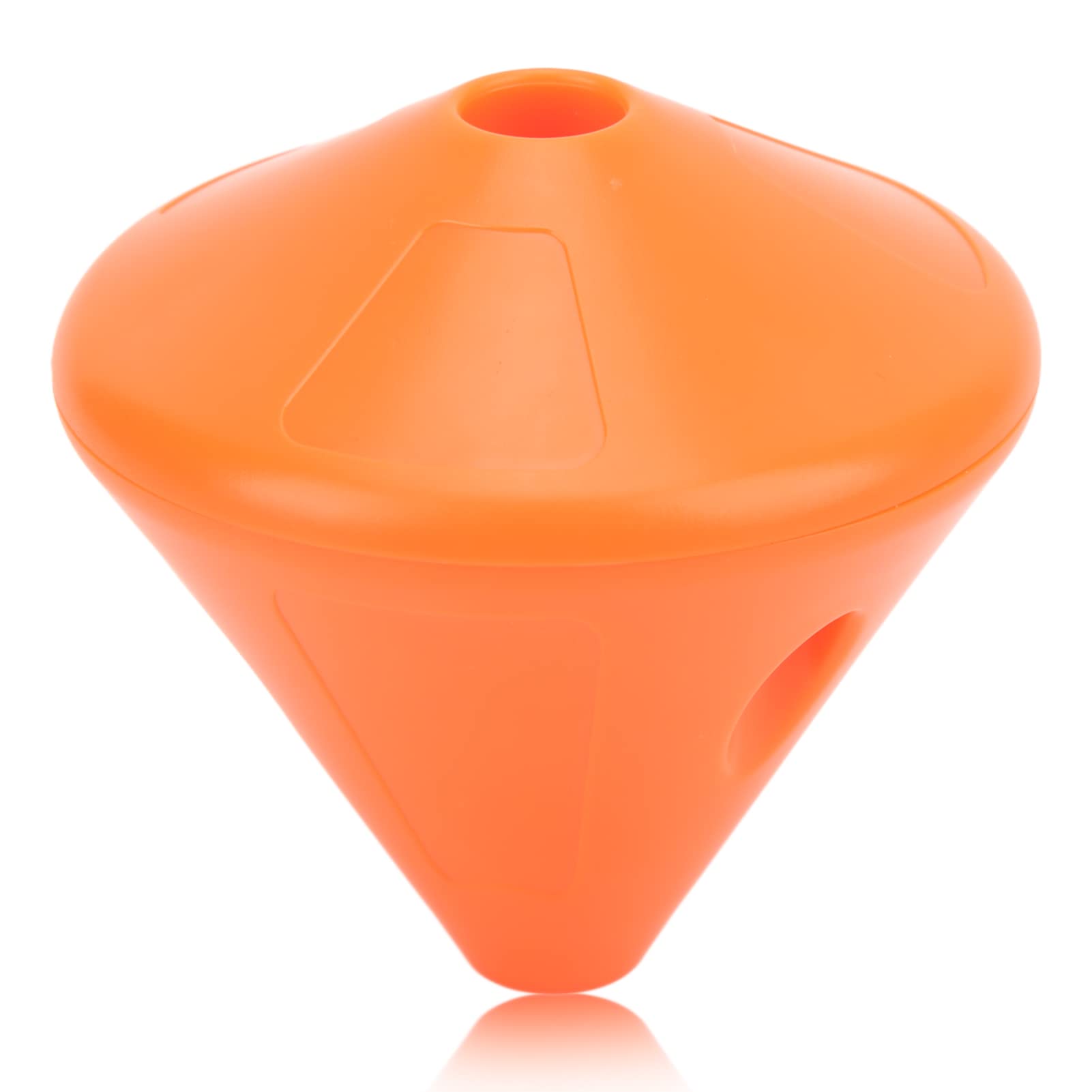 Freediving Lanyard Fixer, Diving Lanyard Fixer, ABS Diving Rope Safety Plug Swimming and Diving Essential Tool, Small and Compact Freediving Lanyard Holder, Suitable for Diving (Orange)