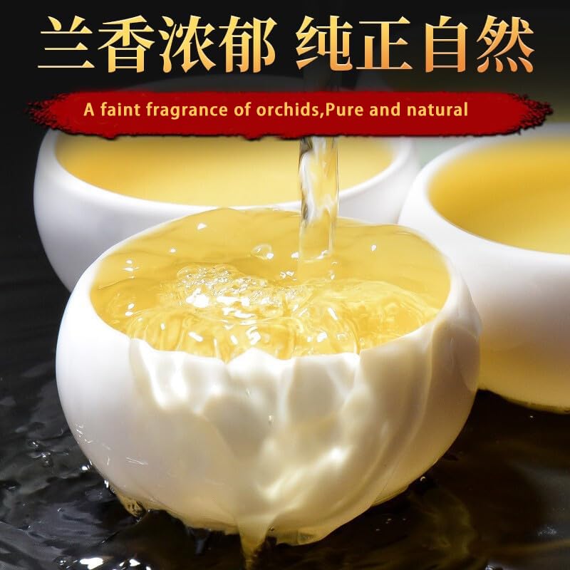 Miniatura 6 de 3.9 oz Anxi Tie Guan Yin Oolong Tea Hoja suelta – Hojas de té chino Tieguanyin Hierro Diosa de la Misericordia – Fujian High Mountain Wu Long Green