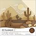 American Crafts 376986 60 Sheet Neutrals of Cardstock Pack, 12 by 12"