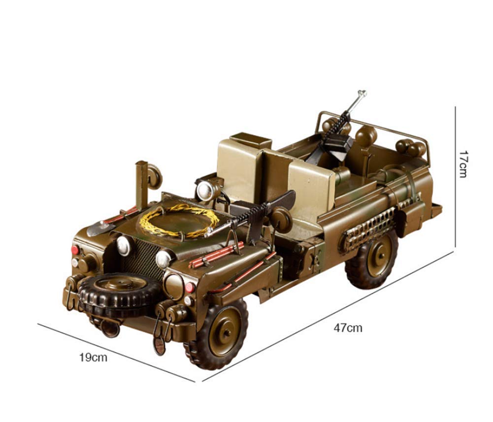 Amazon.co.jp: 装甲ジープモデル、軍事愛好家のコレクション鍛造