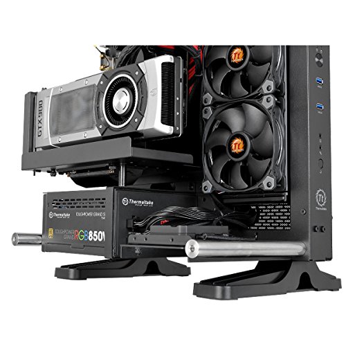Gabinete TT Core P1 TG Black/Wall Mount/Tempered Glass, Thermaltake, CA1H900T1WN00