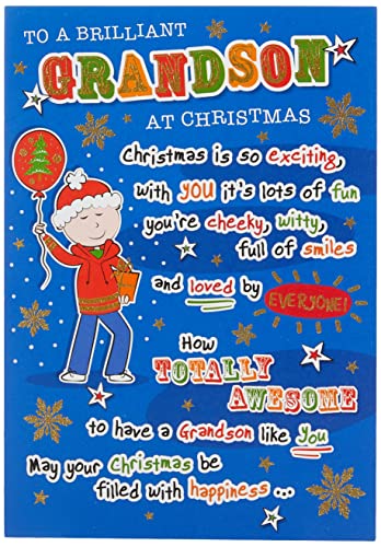 Piccadilly Greetings Christmas Card To A Special Great Grandson Santa