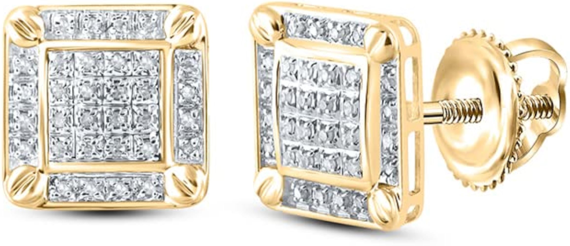 Diamond clarity i3 earrings Outlet