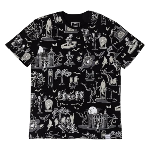 Loungefly Disney Haunted Mansion Unisex Tee Medium2