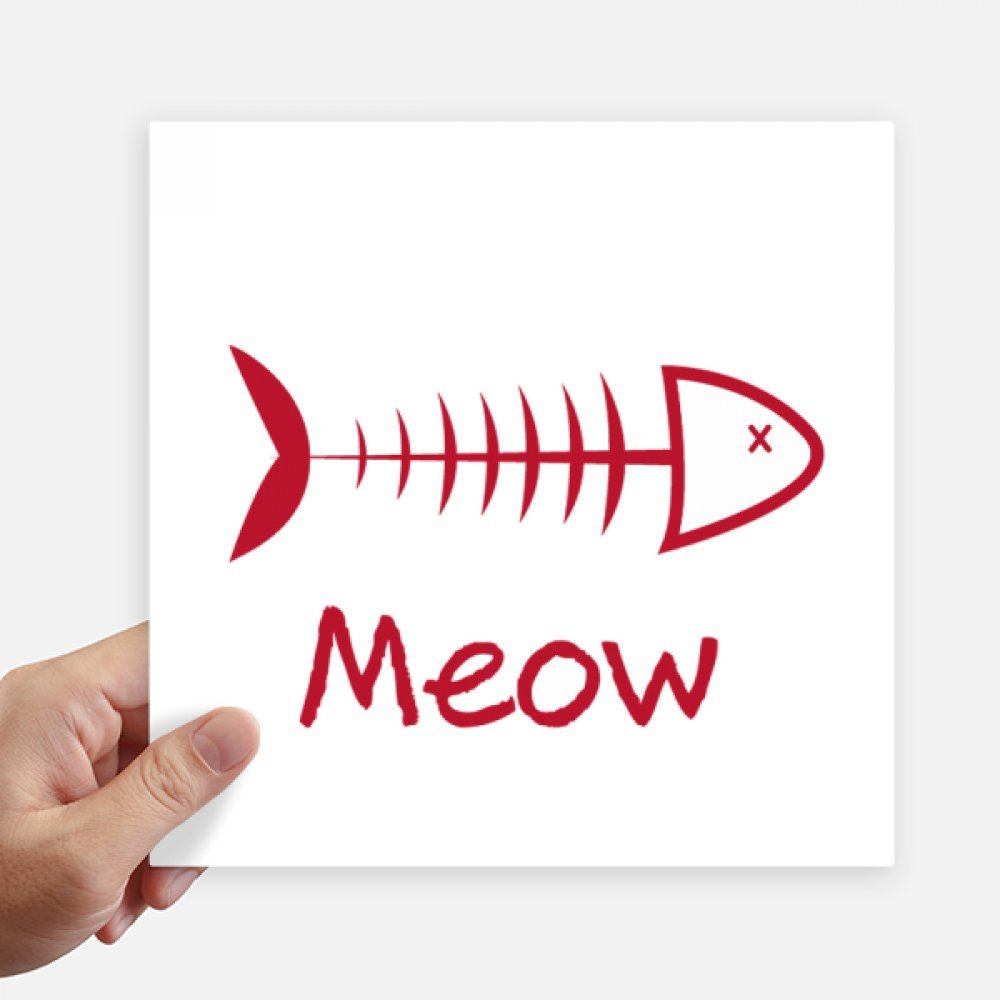 Sticker arête de poisson 20cm idéal pour décorer la chambre ou une moto