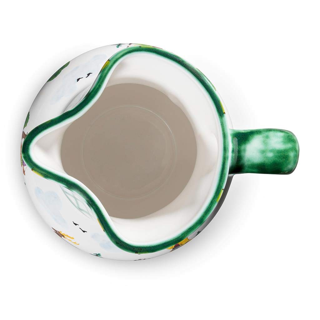 Gmundner Teiera Caccia 1,5L - Ceramica Fatta A Mano In Austria, Elegante, Lavabile In Lavastoviglie E Microonde