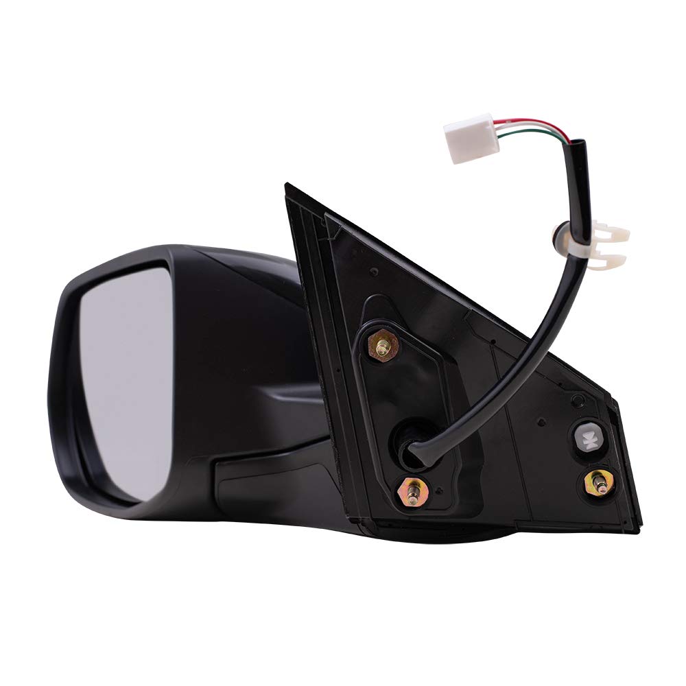 Brock Replacement Driver Side Power Mirror - Compatible With 2017-2019 Honda CR-V (North America), Paint-to-Match Black Finish - View #7