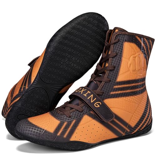 Wrestling Boxing Shoes for Men Lightweight Breathable Fitness Non Slip Training Shoes2