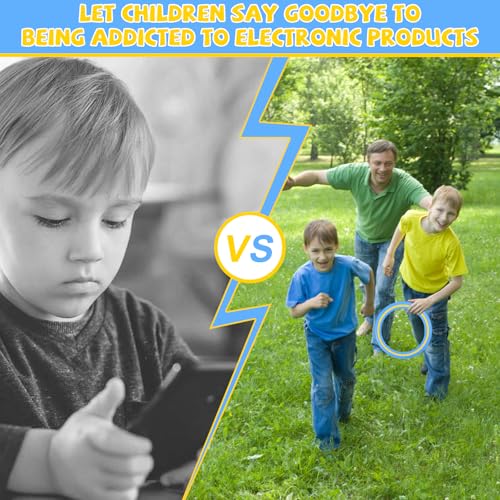 Byfoyif 3 Stück Flying Ring Wurfring 25cm Frisbee-Ringe Ringwurfspiel Wurfring-Spielspielzeug Flying Scheibe Strandspielzeug Erwachsene Tosy Flugscheibe für Pool Strand Hinterhof Familie Spaß