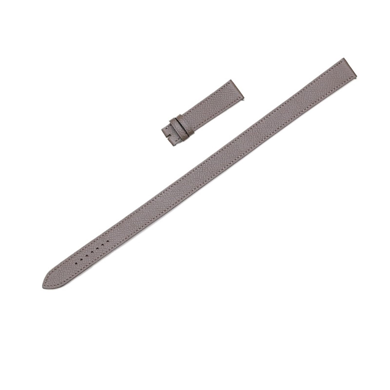 Bracelet de montre cuir de veau 19mm, l'accessoire double tour idéal au quotidien