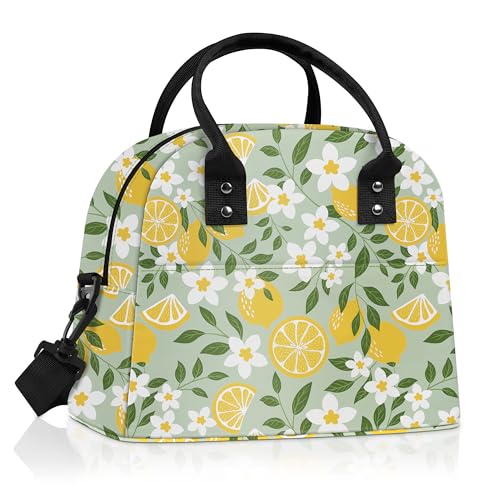 Clastyle Summer Women Lunch Box Bag Leaf Large Camping Adult ...