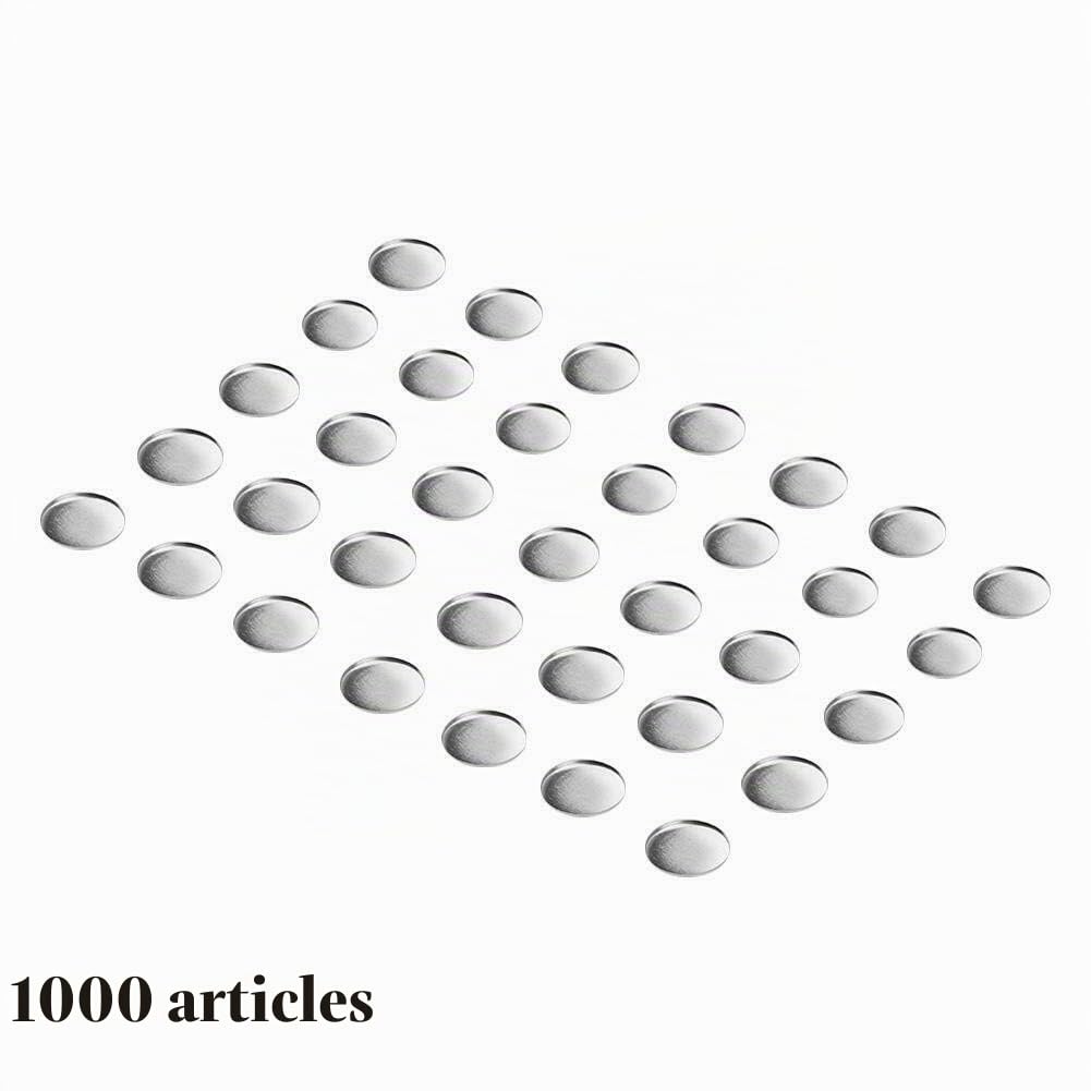 Machine à badge, Lot de 1000 badges boutons vierges Circulaires Machine de Création de Badges badge maker DIY pour professionnels 32 mm