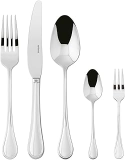 Sponsored You’re seeing this ad based on the product’s relevance to your search query.Learn more about this advertisement Sambonet Royal 52563-G6 Stainless Steel Tableware Set 18/10 for 6 People, 30 Pieces: 6 Forks, 6 Spoons, 6 Knives, 6 Teaspoons, 6 Dessert Forks, Dishwasher Safe, Gold