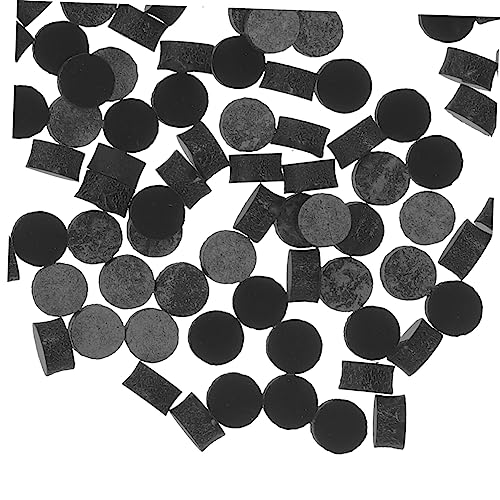 Milisten Essential Ukulele Supplies: 100pcs Acrylic Guitar Tone Points for Inlay