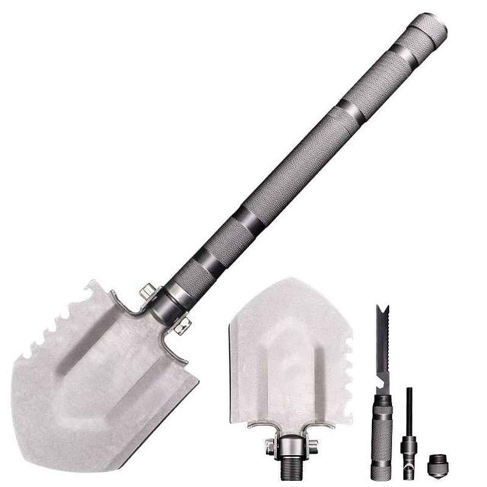 Folding Outdoor Mini Shovel Tactical Multitool Spade Kit for Camping, Hiking, Trench Entrenching Tool