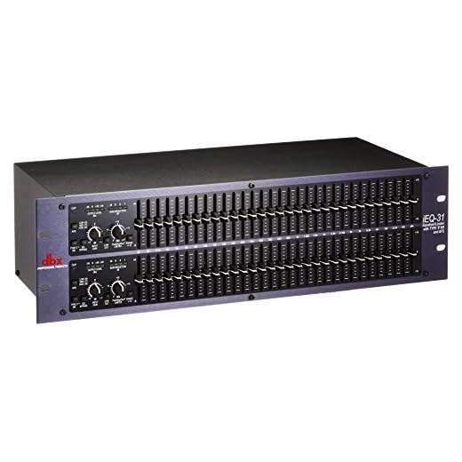 dbx iEQ31 Intelligent Dual 31-Band Graphic Equalizer with AFS