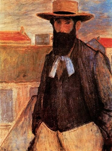 Graffiti Art Mural Portrait József Rippl Rónai Peinture Poster