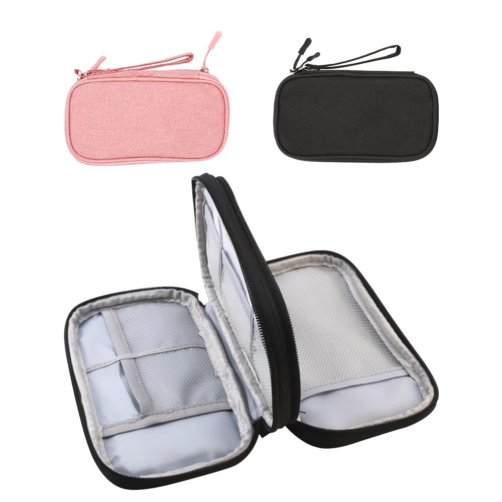 KEAHNDTravel Cord Organizer Case Voyage Accessoire Portable Electronics Travel Organizer Plane Travel Essentials Backpack Organizer Tech Organizer Accessoire Voyage Trousse De Voyage Cable Organizer Bag