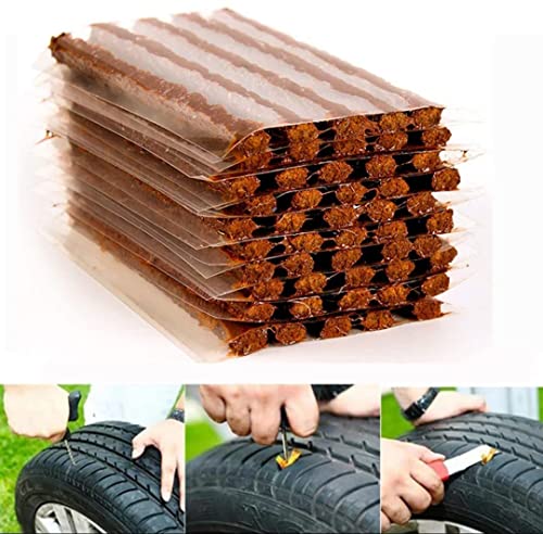 Image of Auto Addict 30 Rubber Strips for Puncture Repair for All Cars,Bikes,Auto