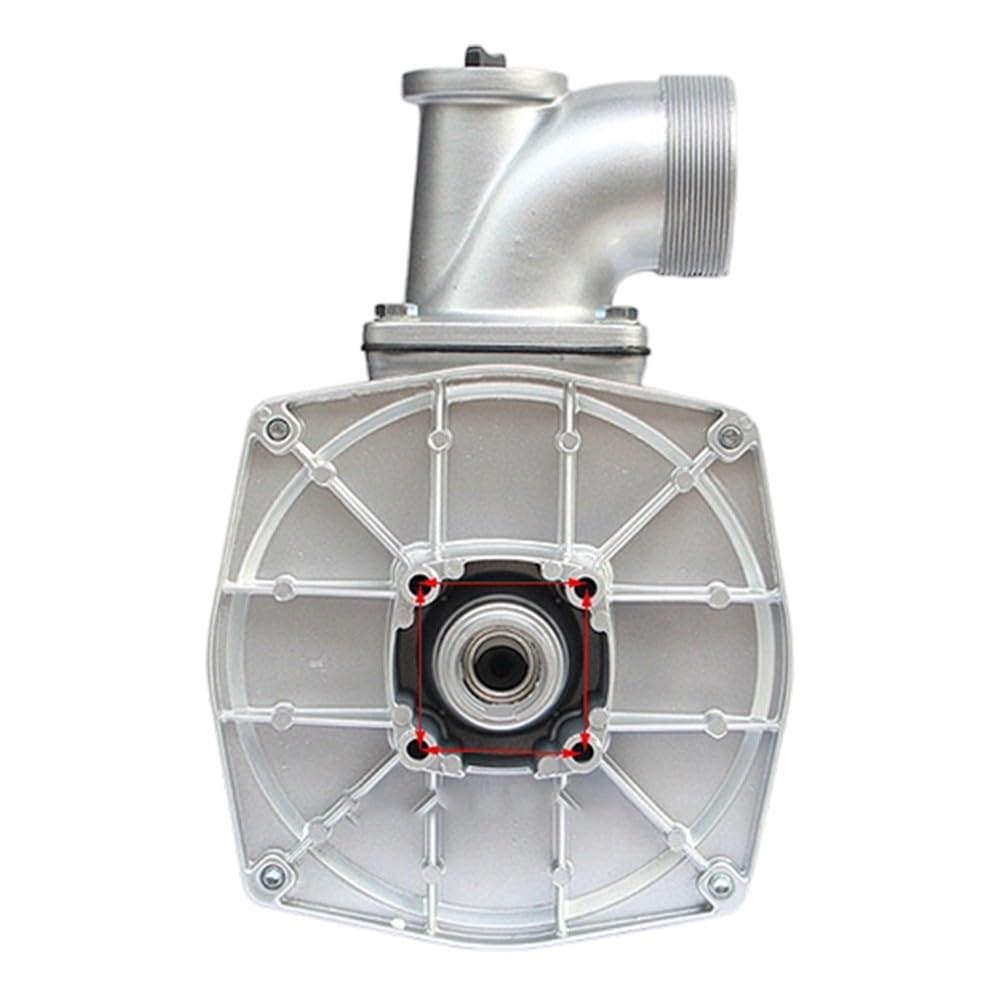 Cuerpo para bombas de agua alimentadas 168F/170F, carcasa de cabeza de aluminio para modelo autocebante WP20 de 2 pulgadas, pieza de repuesto