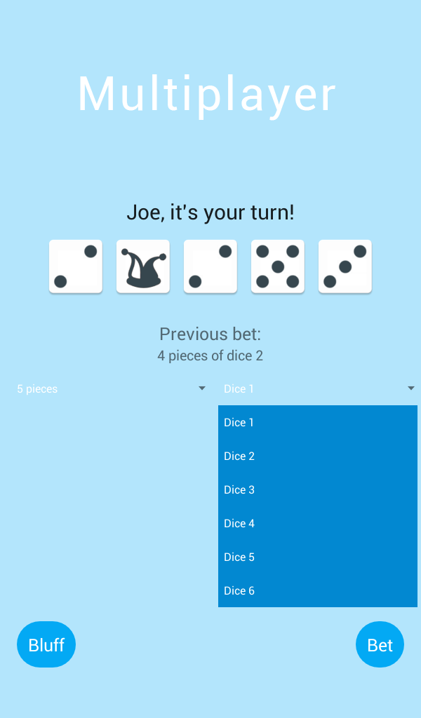 Liar's Dice - App on Amazon Appstore
