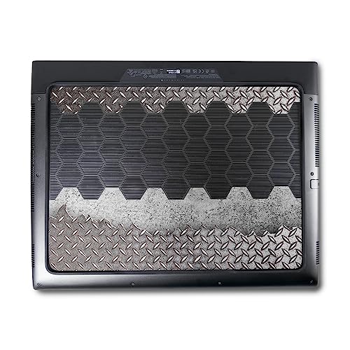 Image of MightySkins Skin Compatible with Alienware M18 R1 (2023) Full Wrap Kit - Ripped Metal | Protective, Durable, and Unique Vinyl Decal wrap Cover | Easy to Apply & Change Styles | Made in The USA