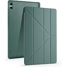 Samsung Galaxy Tab S11 Ultra Uyumlu K l f Tri Folding Kalem B lmeli Standl  K l f Koyu Ye il
