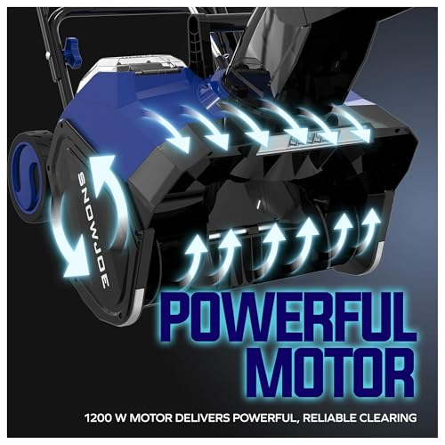 Snow Joe IONMAX 48V Cordless Electric Snow Blower Machine, 24V-X2-SB18-GO - Image 3