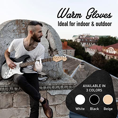 Musician's Practice Glove - 1 Glove - Finger & Hand Issues (Medium, White) #TOP7