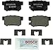 Bosch BP536 QuietCast Premium Disc Brake Pad Set For: Acura CL, EL, Integra, Legend, RL, TL, RDX; Honda CR-V, Element, Odyssey; Isuzu Oasis, Rear