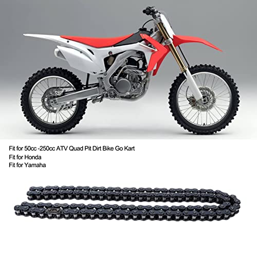 428 Motorradkette, 108 Glieder 428 Kettenersatz für ATV Quad Dirt Pit Bike Go Kart
