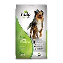 Nulo Senior Grain Free Dog Food with Glucosamine and Chondroitin Trout and Sweet Potato Recipe, 24lb Bag