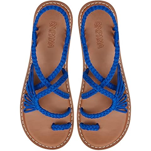 Capana Handwoven Beach Sandals for Women Cover