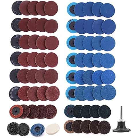 Yuhtech 80 Pcs Discos de Cambio Rápido Cover