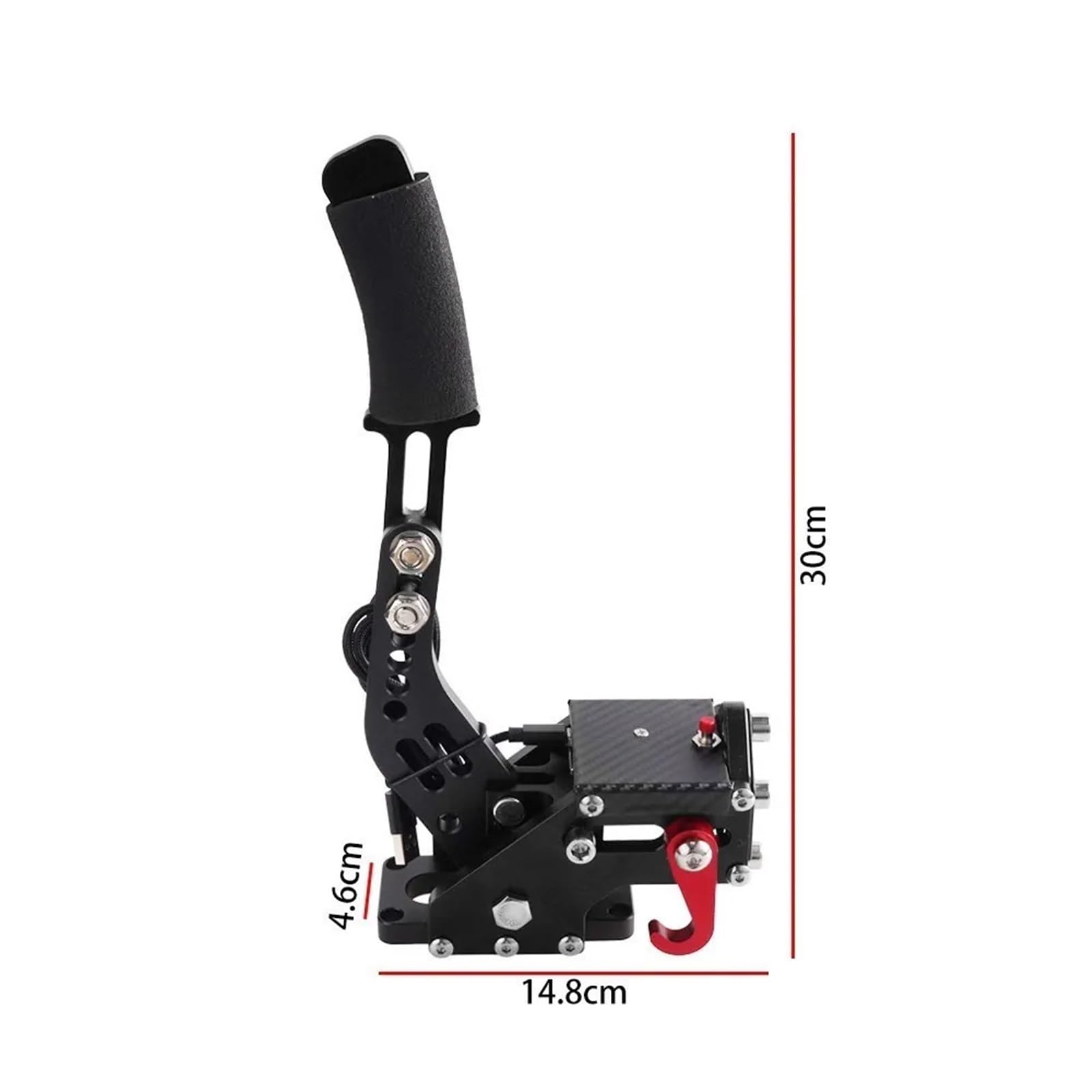 ATUMY Hamulec ręczny USB do PS4/PS5 Kompatybilny z Logitech G29 O T300XBOX1 XSS XSX dla G920,System Hamulca Ręcznego Wyścigowego PC SIM Horizon (pomarańczowy)