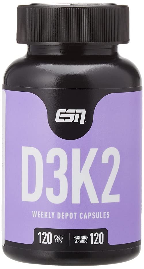 ESN Vitamin D3+K2, 120 Kapseln ESN Vitamin D3+K2, 120 Kapseln