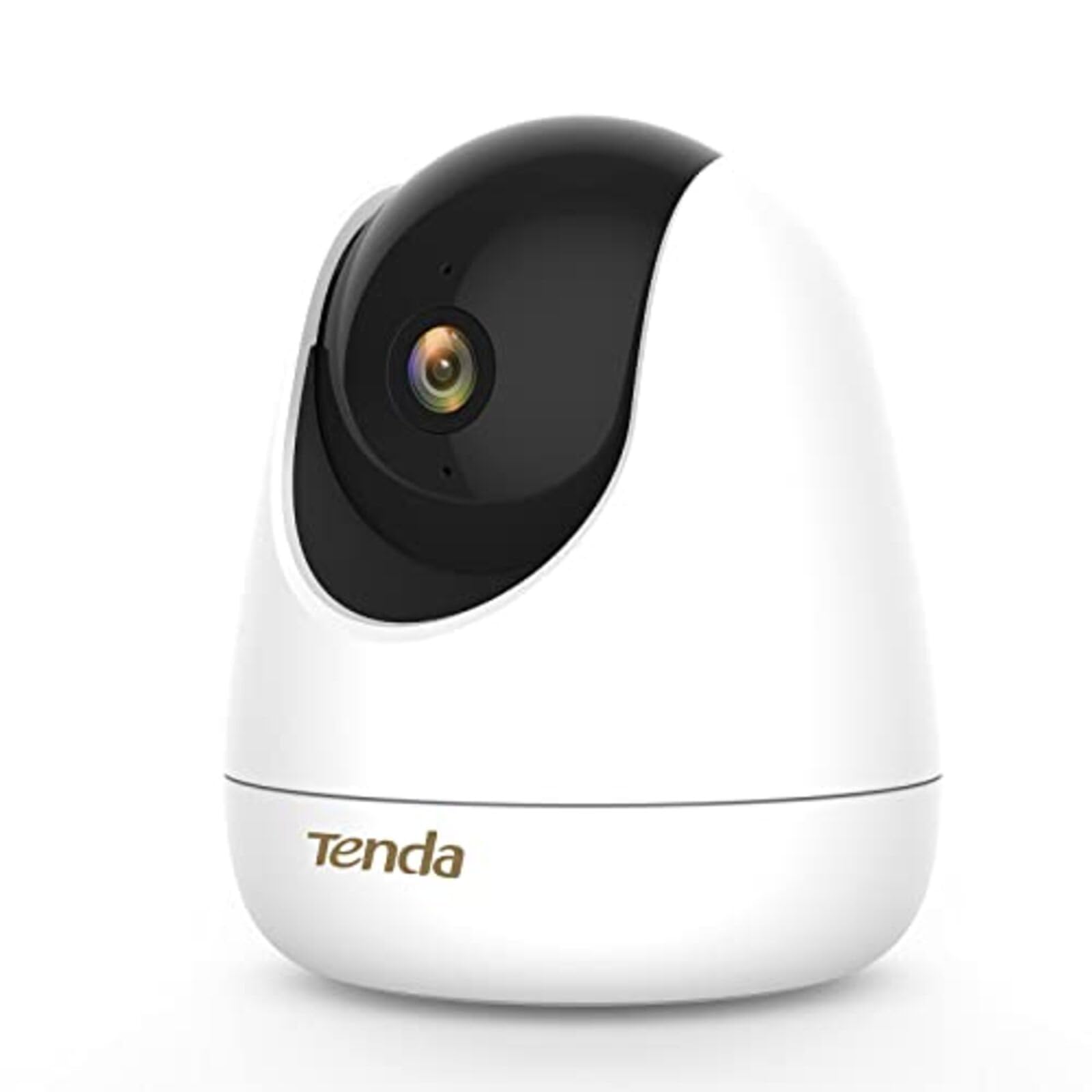 Tenda CP7 Telecamera WiFi Interno 2K+, 360° PTZ Videocamera Sorveglianza 4MP, Audio Bidirezionale, Rilevamento Umano/Movimento, Visione Notturna, Tracciamento delle Persone, Micro SD/Cloud Storage