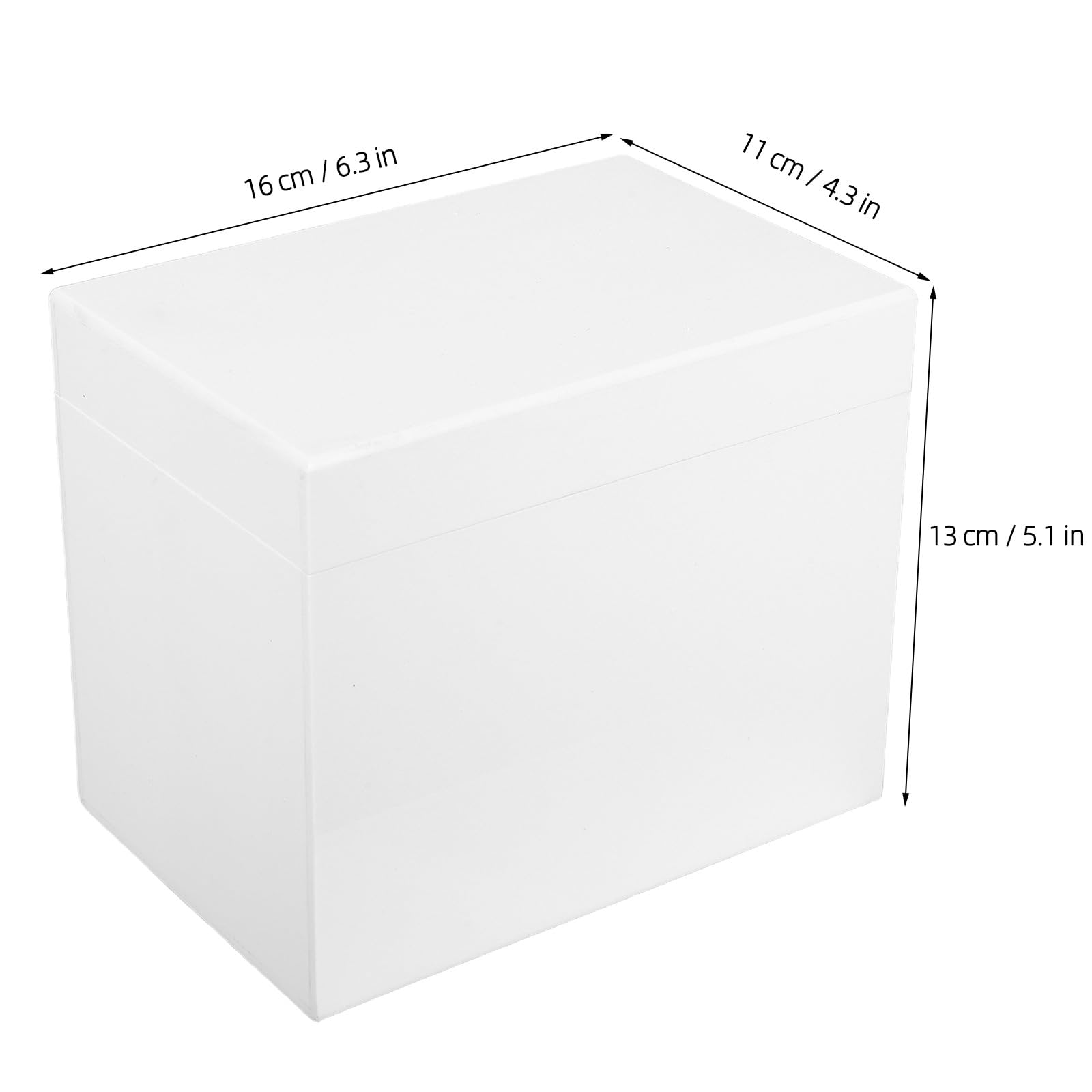 TOYANDONA Aufbewahrungsbox für Wimpernverlängerungen mit 10 Fächern, Acryl