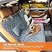URPOWER Seat Cover for Dog 100% Waterproof Pet Seat Cover Hammock 600D Heavy Duty Scratch Proof Nonslip Durable Soft Pet Back Seat Covers for Cars Trucks and SUVs