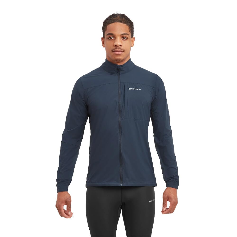 Montane Men's Multicoloured Jacket Brand Model Featherlite Jacket Eclipse Blue S