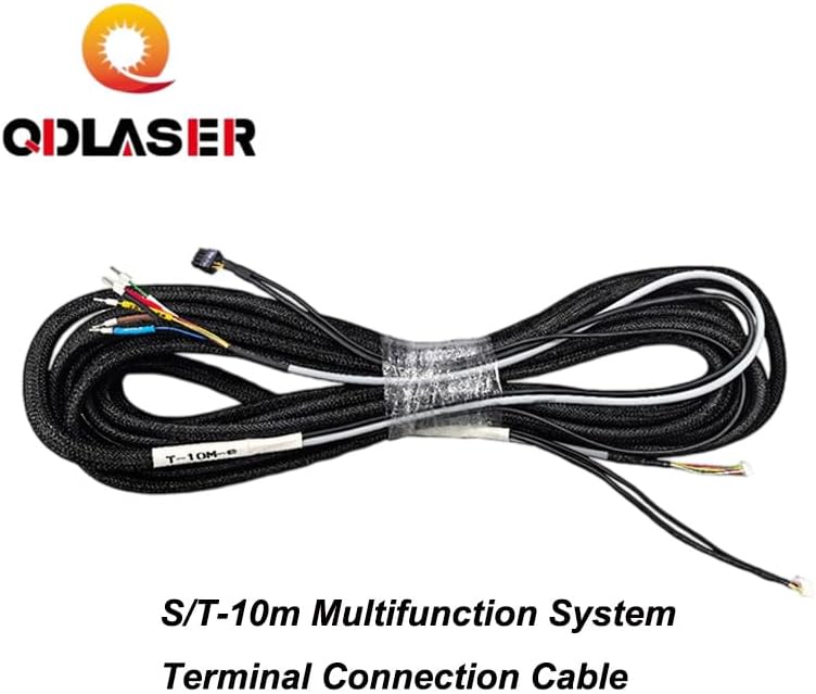 Laser Welding Torch Accessories for SUP21T Handheld Welder，10m Multi-Function System Terminal Cable (S/T)
