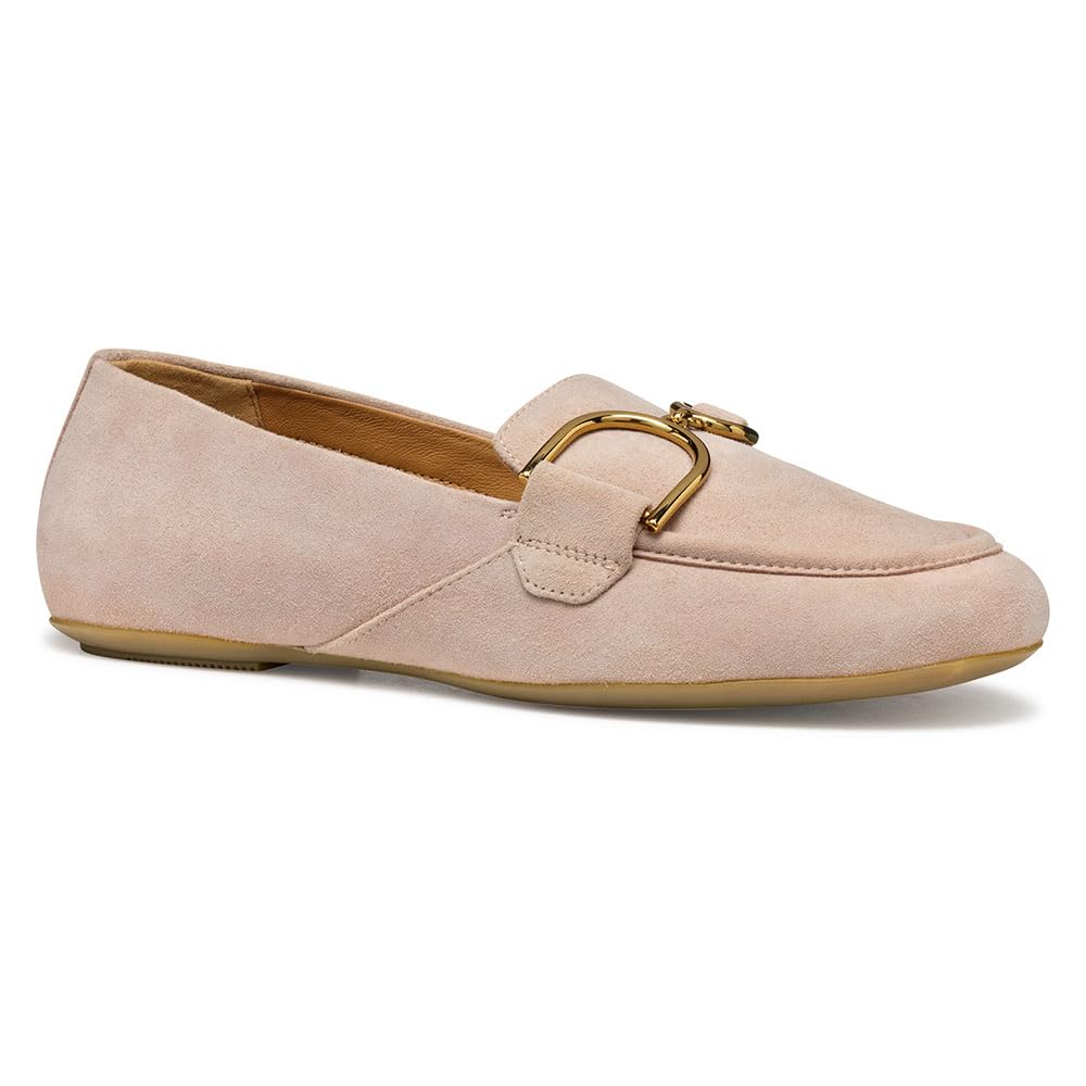 Geox Women's D Palmaria J Moccasin, Nude, 4 UK