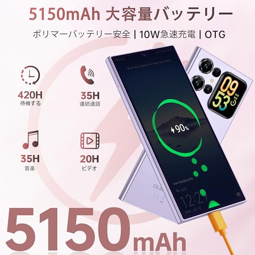 OUKITEL OUKITEL C62 Android 15 SIMフリー スマホ 本体 の商品画像 4