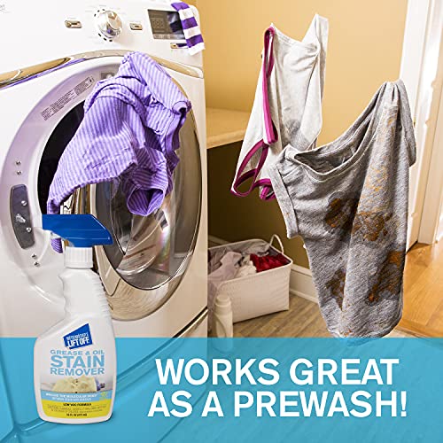 motsenbockers lift off 43206 16-ounce grease and oil stain remover spray eliminates tough stains on carpets fabric and upholstery use as pre-wash laundry treatment clear