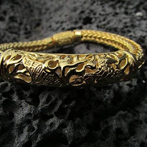 Miniatura 7 de 18K Gold Vermeil Handmade Men's Bracelet Manta Ray Turtle Hawaii | 18K Gold | Sterling Silver