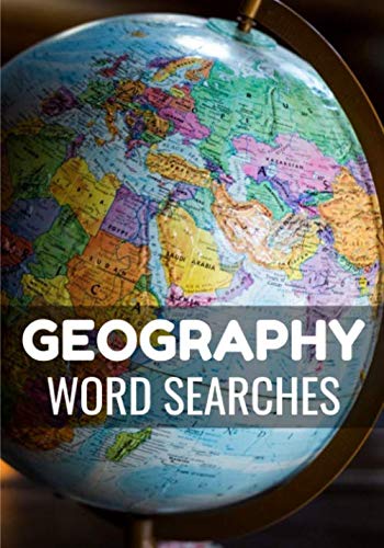 Geography Word Searches: Challenging Puzzle Book | Word Searches, Word ...