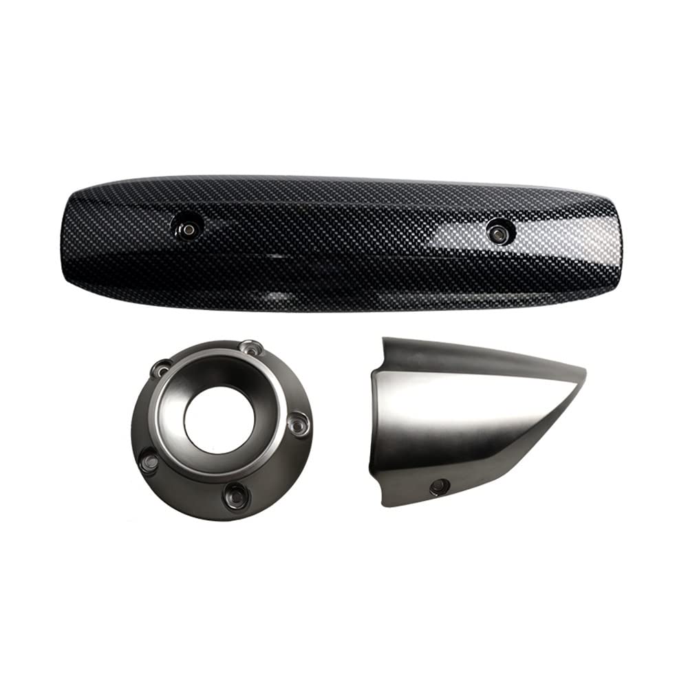 Protecteur Thermique échappement Pour Yamaha TMAX 500/530 (2011-2016) - ABS Chromé - 9